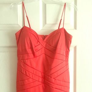 Bisou Bisou Coral Dress